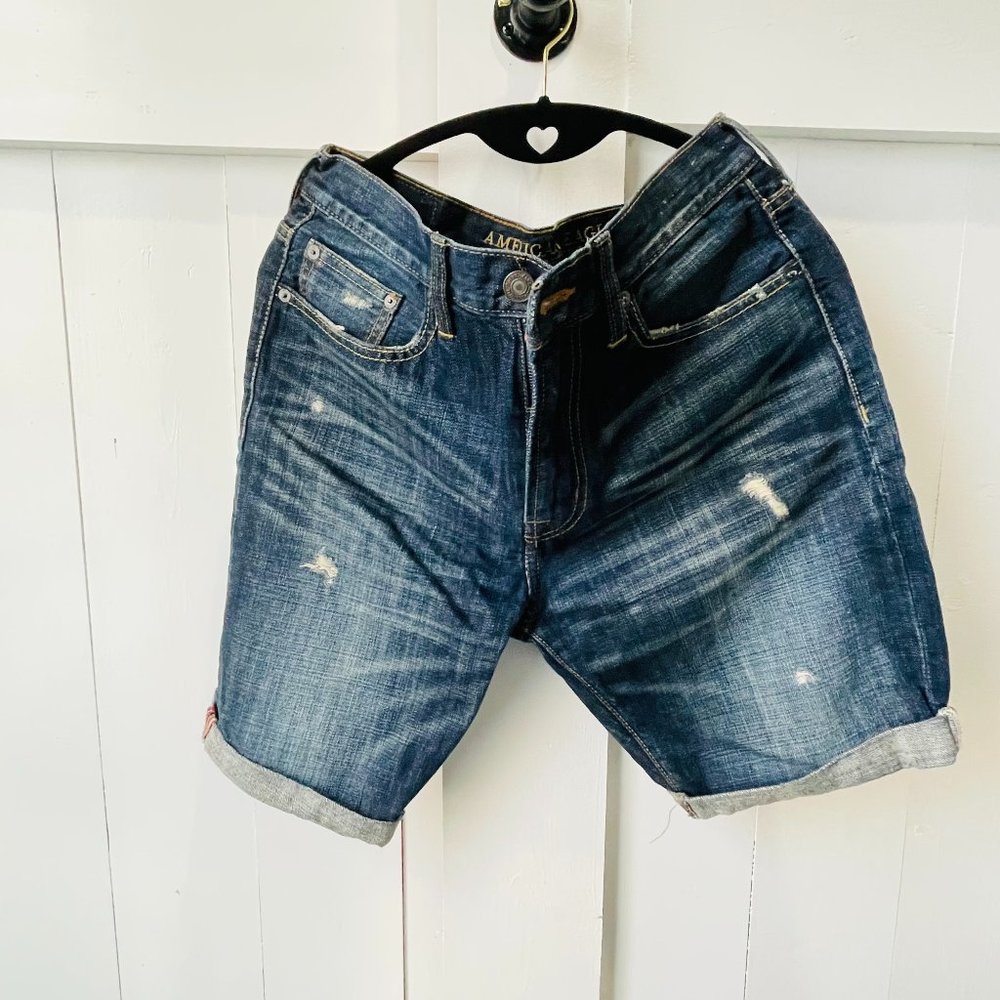 Mens American Eagle Jean Shorts Size 30